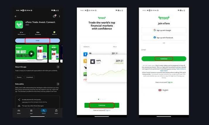 eToro.com Banking/Trading